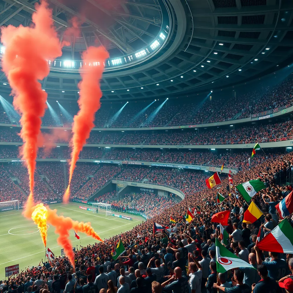 Không khí cuồng nhiệt bao trùm mọi sân vận động trong mùa World Cup — view 3