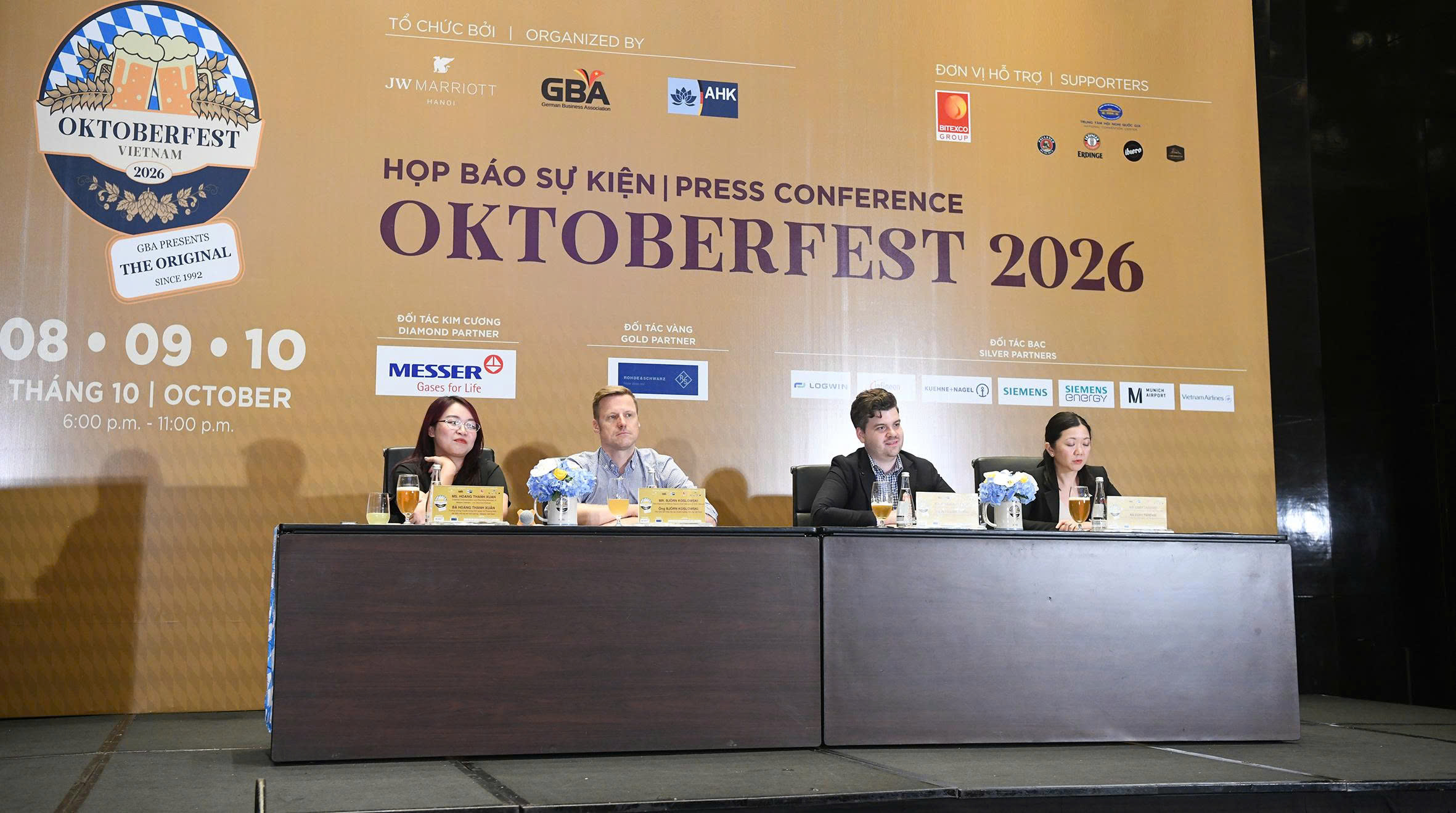 GBA Oktoberfest Việt Nam 2026: Sắc màu Bavaria kết nối cộng đồng
