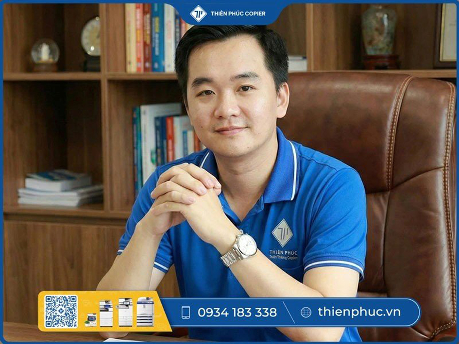 Lê Nhân – 12 năm kiến tạo hành trình đổi mới cùng Thiên Phúc Copier